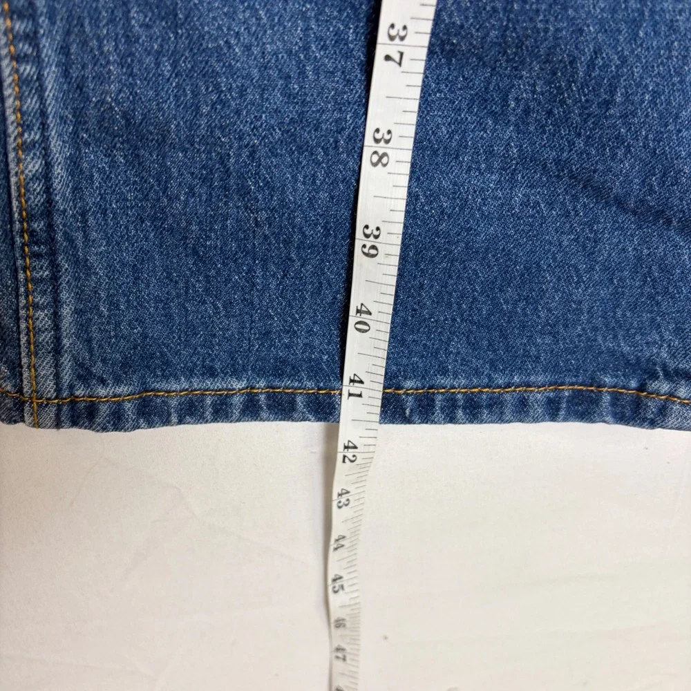 NEW Levis 527 Slim Bootcut Jeans Mens 34x32 Dark‎ Wash Stretch Denim Blue NWT